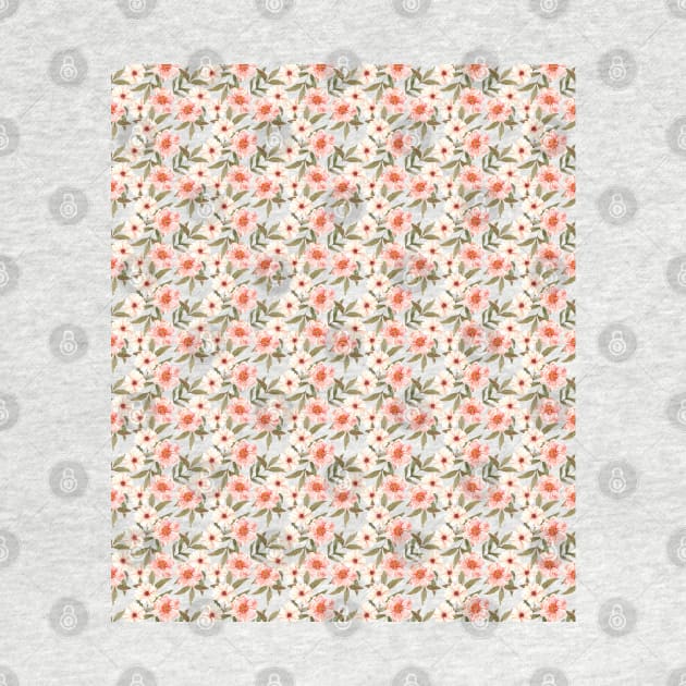 flowers seamless pattern by DewaJassin